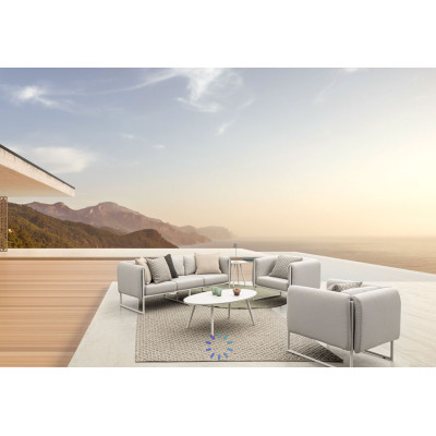 comprar MESA CENTRO SPACE 119X58 BLANCO QS20 online de BIZZOTTO desde 543,05 €
