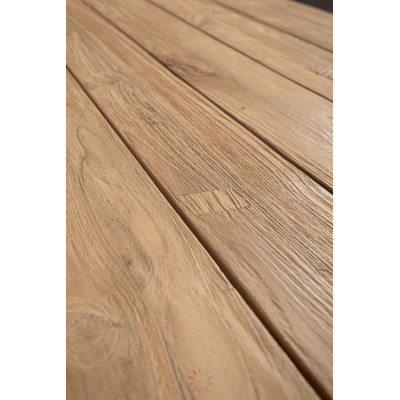 comprar MESA MAVERICK 200X100 TAPA Y PATAS DE MADERA DE TECA RECICLADA online de BIZZOTTO desde 2,237.81