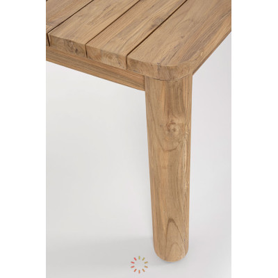 comprar MESA MAVERICK 200X100 TAPA Y PATAS DE MADERA DE TECA RECICLADA online de BIZZOTTO desde 2,237.81