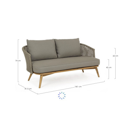 comprar SOFÁ 2-3 PLAZAS CON COJÍN NINFA online de BIZZOTTO desde 2,855.53 comprar SOFÁ 2-3 PLAZAS CON COJÍN NINFA online de BIZZOTTO desde 2,855.53