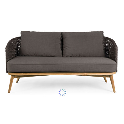 comprar SOFÁ 2-3 PLAZAS CON COJIN NINFA DARK online de BIZZOTTO desde 2,855.53