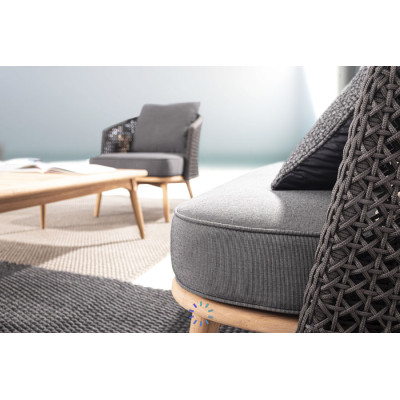 comprar SOFÁ 2-3 PLAZAS CON COJIN NINFA DARK online de BIZZOTTO desde 2,855.53