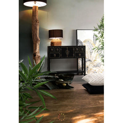 comprar LÁMPARA DE SOBREMESA LUMEN NEGRO H40 online de BIZZOTTO desde 149,34 €