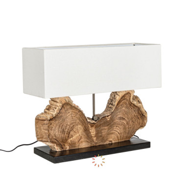 comprar LÁMPARA DE SOBREMESA NAGA BLANCO H55 online de BIZZOTTO desde 328,09 €