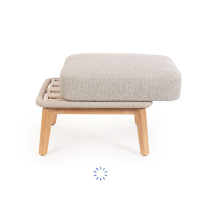 comprar OTTOMAN CON COJIN TAMIRES BEIGE online de BIZZOTTO desde 445,75 €