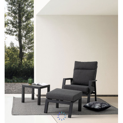 comprar OTTOMAN CON COJIN KLEDI ANTRACITA JX55 online de BIZZOTTO desde 294,15 €