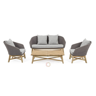 comprar SOFÁ 2 PLAZAS CON COJIN COACHELLA STONE online de BIZZOTTO desde 1,934.61