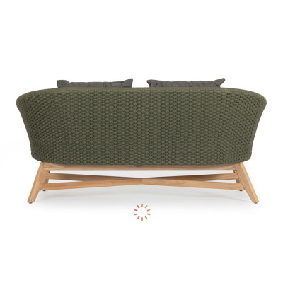 comprar SOFÁ 2 PLAZAS CON COJIN COACHELLA VERDE online de BIZZOTTO desde 2,287.59