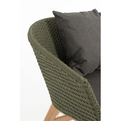 comprar SOFÁ 2 PLAZAS CON COJIN COACHELLA VERDE online de BIZZOTTO desde 2,287.59