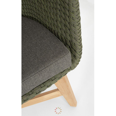 comprar SOFÁ 2 PLAZAS CON COJIN COACHELLA VERDE online de BIZZOTTO desde 2,287.59