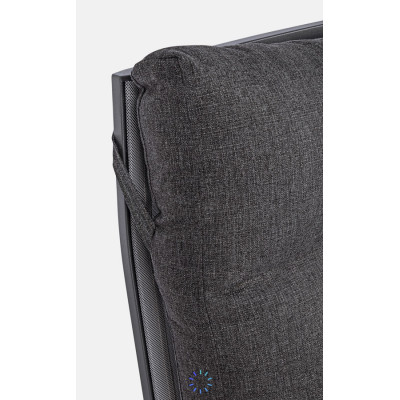 comprar SOFÁ 2 PLAZAS RECL CON COJIN KLEDI ANTRACITA JX55 online de BIZZOTTO desde 1,389.30