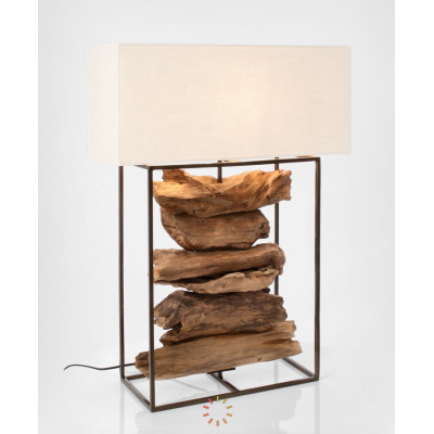 comprar LÁMPARA DE MESA KUBI BLANCO H76 online de BIZZOTTO desde 418,60 €