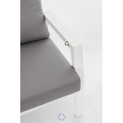comprar SOFÁ 2 PLAZAS RECL CON COJÍN KLEDI BLANCO JX11 online de BIZZOTTO desde 1,389.30