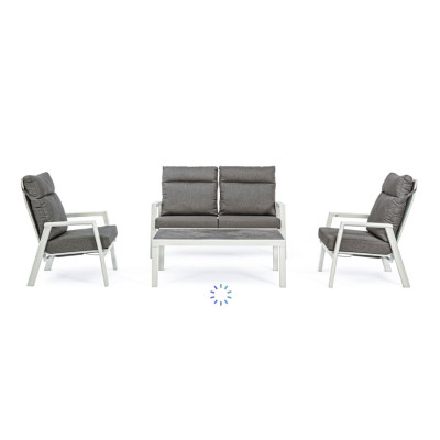 comprar SOFÁ 2 PLAZAS RECL CON COJÍN KLEDI LUNAR online de BIZZOTTO desde 1,389.30