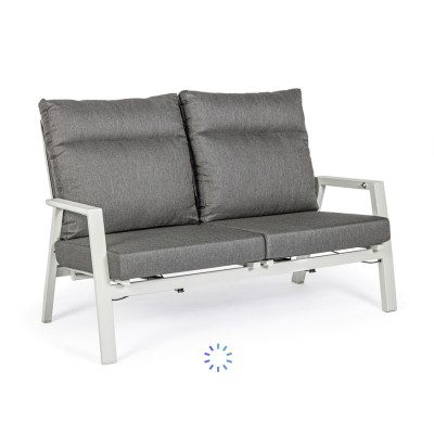comprar SOFÁ 2 PLAZAS RECL CON COJÍN KLEDI LUNAR online de BIZZOTTO desde 1,389.30