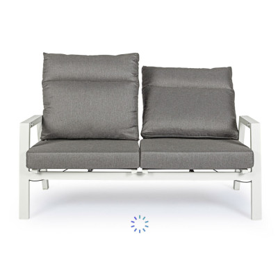 comprar SOFÁ 2 PLAZAS RECL CON COJÍN KLEDI LUNAR online de BIZZOTTO desde 1,389.30
