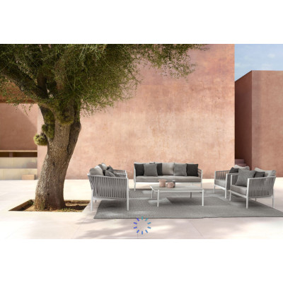 comprar SOFÁ 3 PLAZAS CON COJIN FLORENCIA BLANCO WG20 online de BIZZOTTO desde 2,192.56