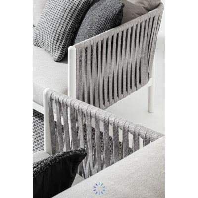 comprar SOFÁ 3 PLAZAS CON COJIN FLORENCIA BLANCO WG20 online de BIZZOTTO desde 2,192.56