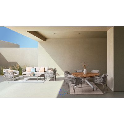 comprar SOFÁ 3 PLAZAS CON COJIN FLORENCIA MOON WG24 online de BIZZOTTO desde 2,192.56