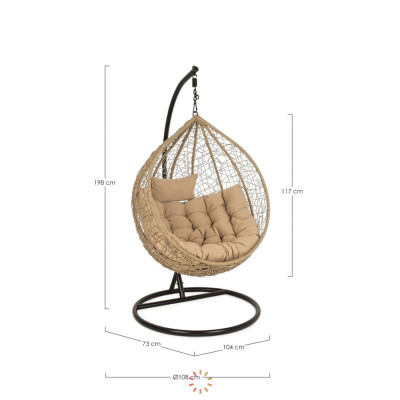 comprar SILLÓN COLGANTE Con Cojines AMIRANTES NAT RED online de BIZZOTTO desde 633,56 € comprar SILLÓN COLGANTE Con Cojines AMIRANTES NAT RED online de BIZZOTTO desde 633,56 €