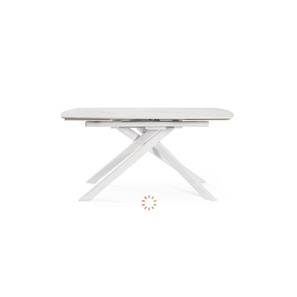 MESA EXTERIOR JOAKIM 160-240X90 BLANCO