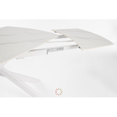 comprar MESA EXTERIOR JOAKIM 160-240X90 BLANCO online de BIZZOTTO desde 1,233.17
