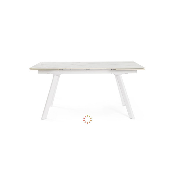 MESA EXTERIOR JARKKO 160-240X90 BLANCO