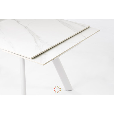 comprar MESA EXTERIOR JARKKO 160-240X90 BLANCO online de BIZZOTTO desde 843,99 €