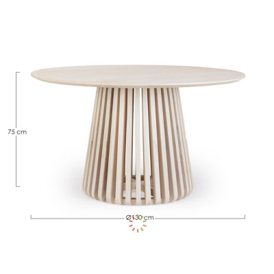 comprar MESA ODION D130 NATURAL online de BIZZOTTO desde 1,006.90