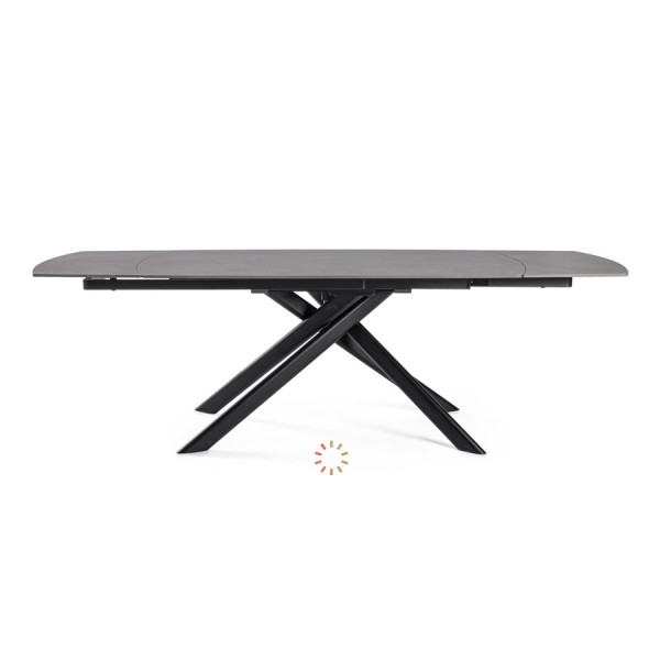 MESA EXTERIOR JOAKIM 160-240X90 NEGRO