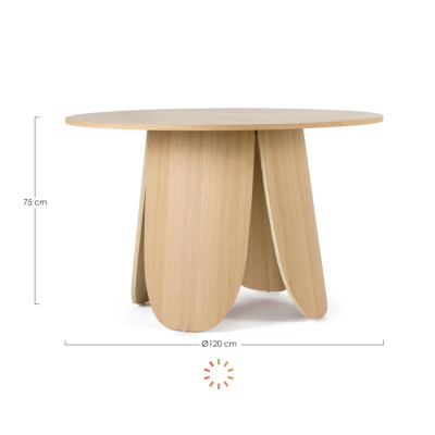 comprar MESA JORDYN D120 online de BIZZOTTO desde 405,02 €