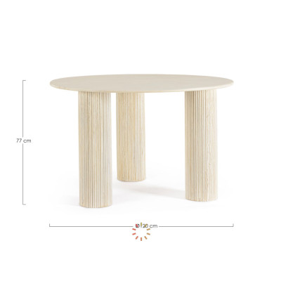 comprar MESA DACCA NAT D120 online de BIZZOTTO desde 803,26 € comprar MESA DACCA NAT D120 online de BIZZOTTO desde 803,26 €