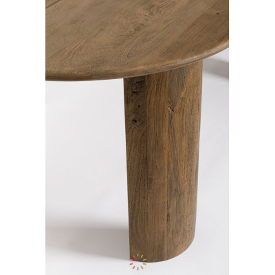 comprar MESA ORLANDO OVAL MARRÓN 210X100 online de BIZZOTTO desde 920,92 €
