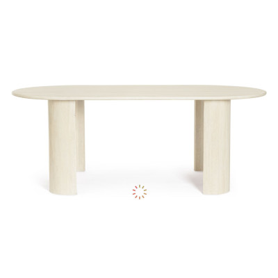 comprar MESA ORLANDO OVAL NAT 210X100 online de BIZZOTTO desde 920,92 €