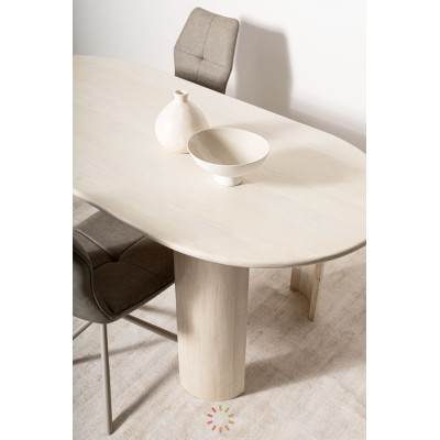 comprar MESA ORLANDO OVAL NAT 210X100 online de BIZZOTTO desde 920,92 €