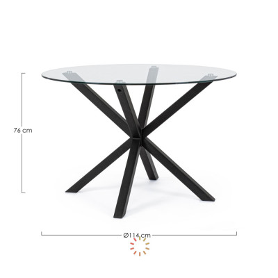 comprar MESA MAY RED. PATA NEGRA D114 online de BIZZOTTO desde 287,36 € comprar MESA MAY RED. PATA NEGRA D114 online de BIZZOTTO desde 287,36 €