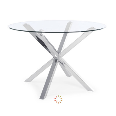 comprar MESA MAY VIDRIO PATA ACERO D114 online de BIZZOTTO desde 375,61 € comprar MESA MAY VIDRIO PATA ACERO D114 online de BIZZOTTO desde 375,61 €