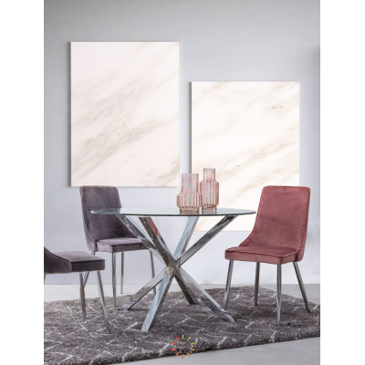 comprar MESA MAY VIDRIO PATA ACERO D114 online de BIZZOTTO desde 375,61 € comprar MESA MAY VIDRIO PATA ACERO D114 online de BIZZOTTO desde 375,61 €