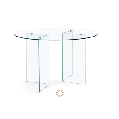 comprar MESA IRIDE RED VIDRIO D130 online de BIZZOTTO desde 459,33 €
