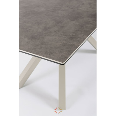 comprar MESA SEAN GRIS PALOMA 180X90 online de BIZZOTTO desde 871,14 €