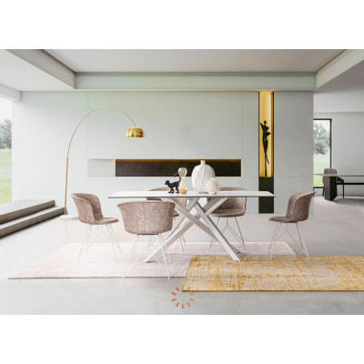 comprar MESA SEAN BLANCO 180X90 online de BIZZOTTO desde 871,14 €