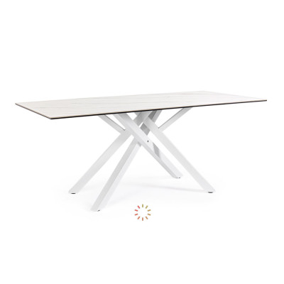 comprar MESA SEAN BLANCO 180X90 online de BIZZOTTO desde 871,14 €