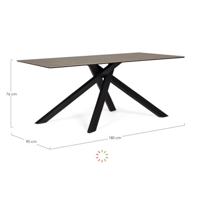 comprar MESA MESSIER 180X90 online de BIZZOTTO desde 780,63 €