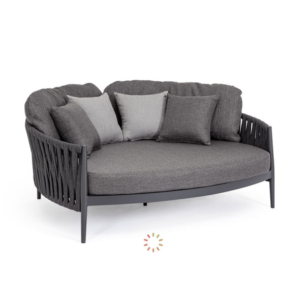 DAYBED CON COJINES JACINTA ANTRACITA WG21