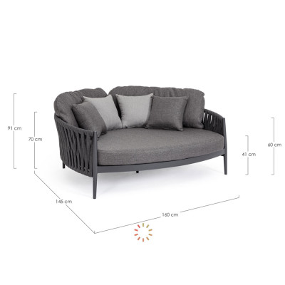 comprar DAYBED CON COJINES JACINTA ANTRACITA WG21 online de BIZZOTTO desde 3,267.34 comprar DAYBED CON COJINES JACINTA ANTRACITA WG21 online de BIZZOTTO desde 3,267.34