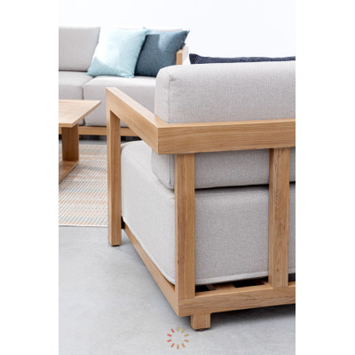 comprar SET4 SOFÁ CON COJINES THESEUS NATURAL online de BIZZOTTO desde 3,839.80