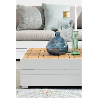 comprar SET SOFÁ ESQ. CON COJINES OSTEN BLANCO SJ6 online de BIZZOTTO desde 3,269.60