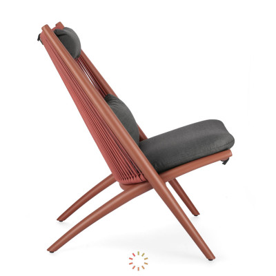 comprar TUMBONA LOUNGE CON COJINES ALOHA TERRACOTA online de BIZZOTTO desde 545,31 €