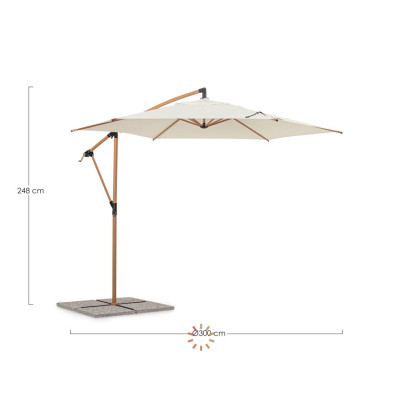 comprar SOMBRILLA EXCÉNTRICA TROPEA 3M NATURAL online de BIZZOTTO desde 201,38 € comprar SOMBRILLA EXCÉNTRICA TROPEA 3M NATURAL online de BIZZOTTO desde 201,38 €