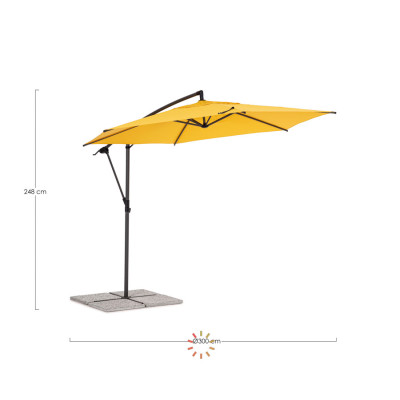 comprar SOMBRILLA BRAZO TROPEA 3M ANT-MIMOSA online de BIZZOTTO desde 183,28 €